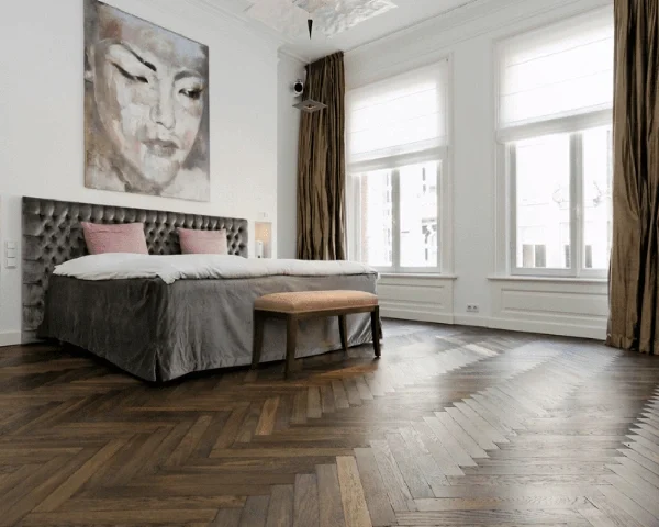 Parquet Flooring Installed In Bedroom In Dubai Parquet Flooring Installed In Bedroom In Dubai