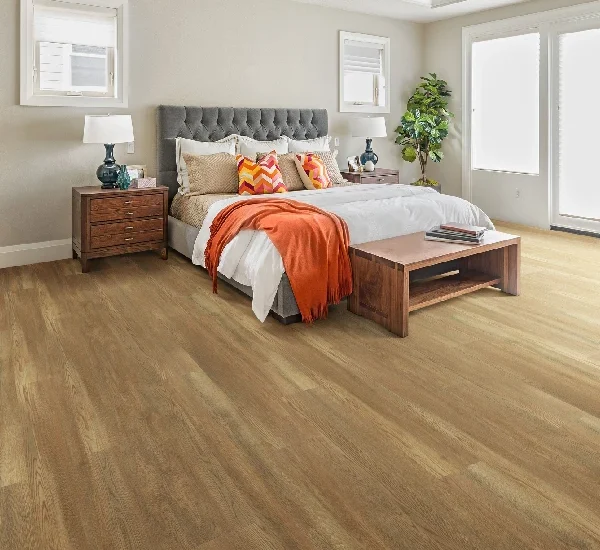 SPC Rigid Core Flooring Installed in Bedroom Dubai SPC Rigid Core Flooring Installed in Bedroom Dubai