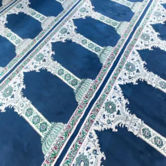 Soft wool mosque carpet